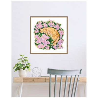 Dream on the Meadow by Lucia Gianello Framed Canvas Wall Art Print