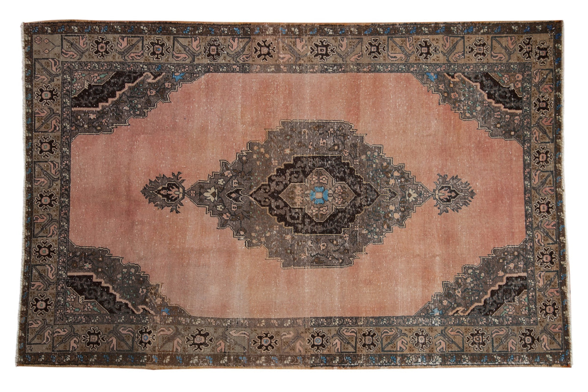 5x8 Vintage Distressed Oushak Carpet by Old New House® - main product image for Resin Society