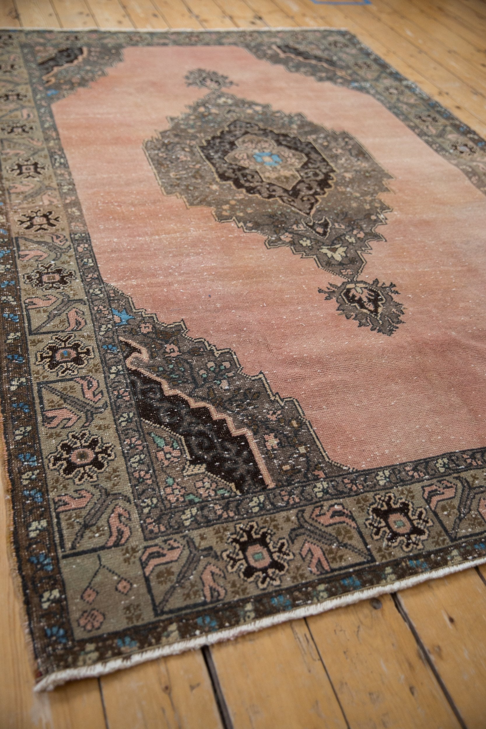 5x8 Vintage Distressed Oushak Carpet by Old New House® - product image 5 for Resin Society
