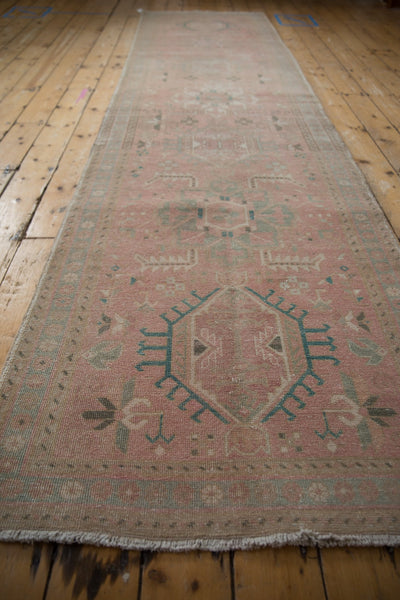 3.5x12.5 Vintage Distressed Karaja Rug Runner by Old New House® - product image 12 for Resin Society