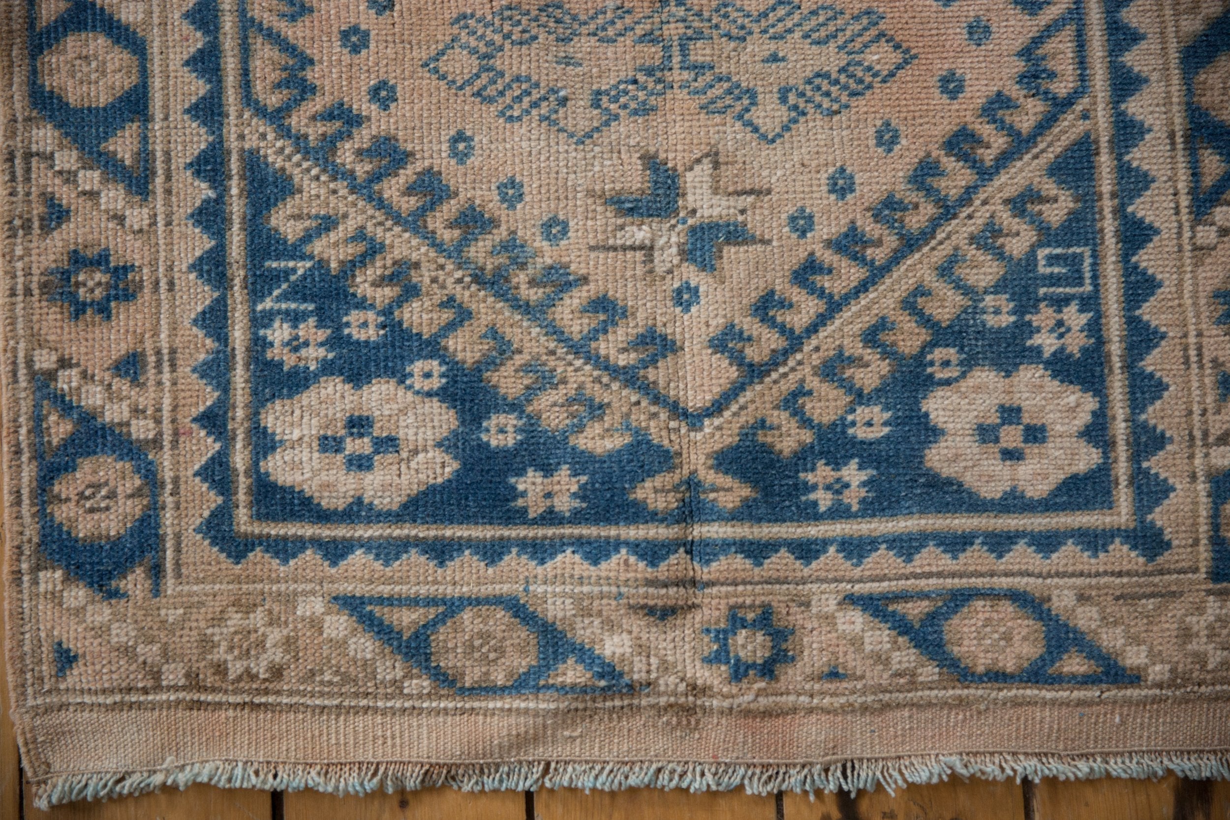 2.5x10.5 Vintage Distressed Melas Rug Runner by Old New House® - product image 5 for Resin Society