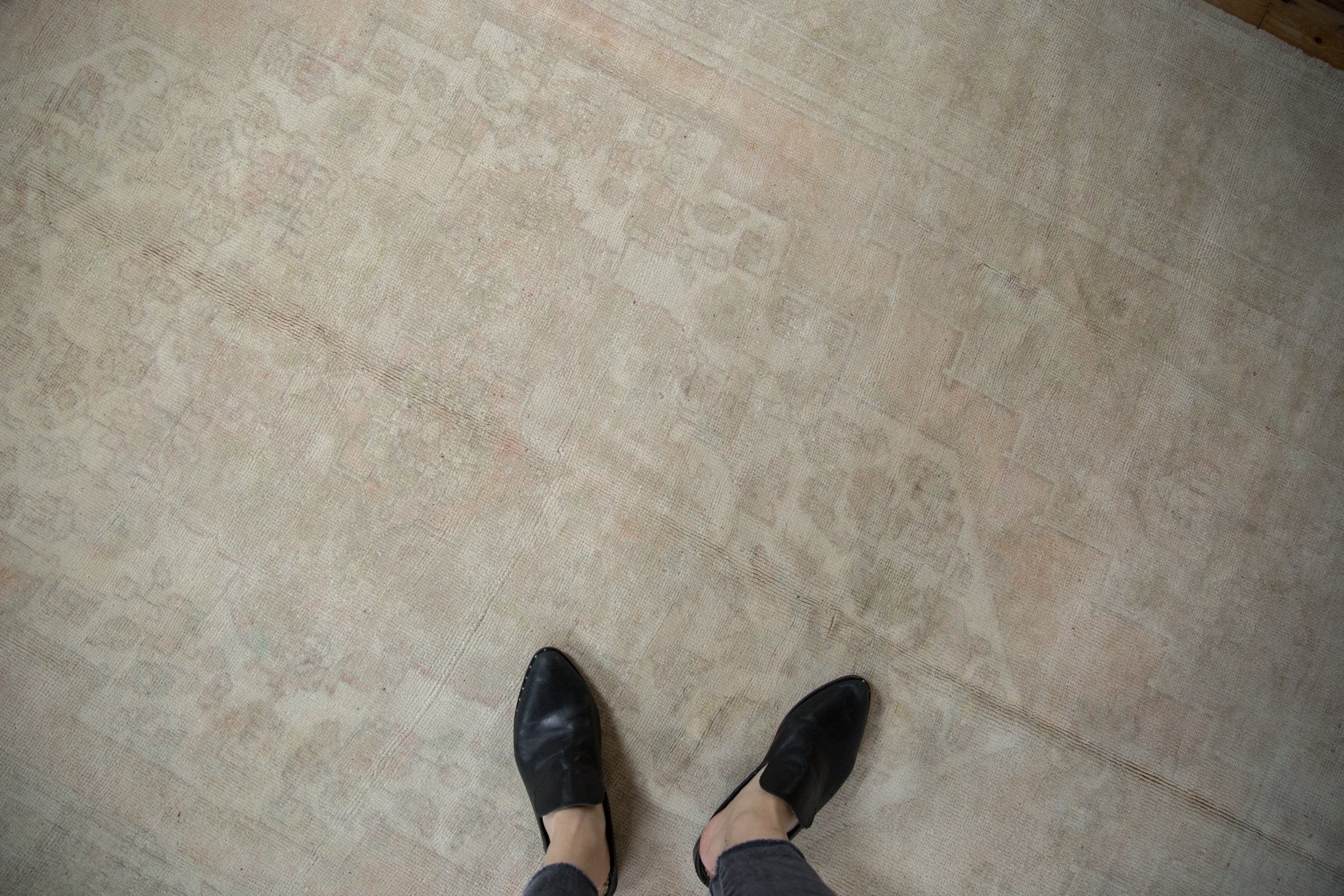 6x9.5 Vintage Distrsessed Oushak Carpet by Old New House® - product image 2 for Resin Society