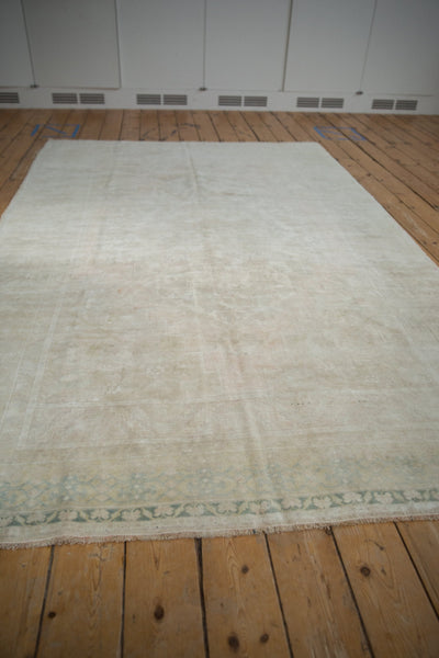 6x9.5 Vintage Distrsessed Oushak Carpet by Old New House® - product image 5 for Resin Society
