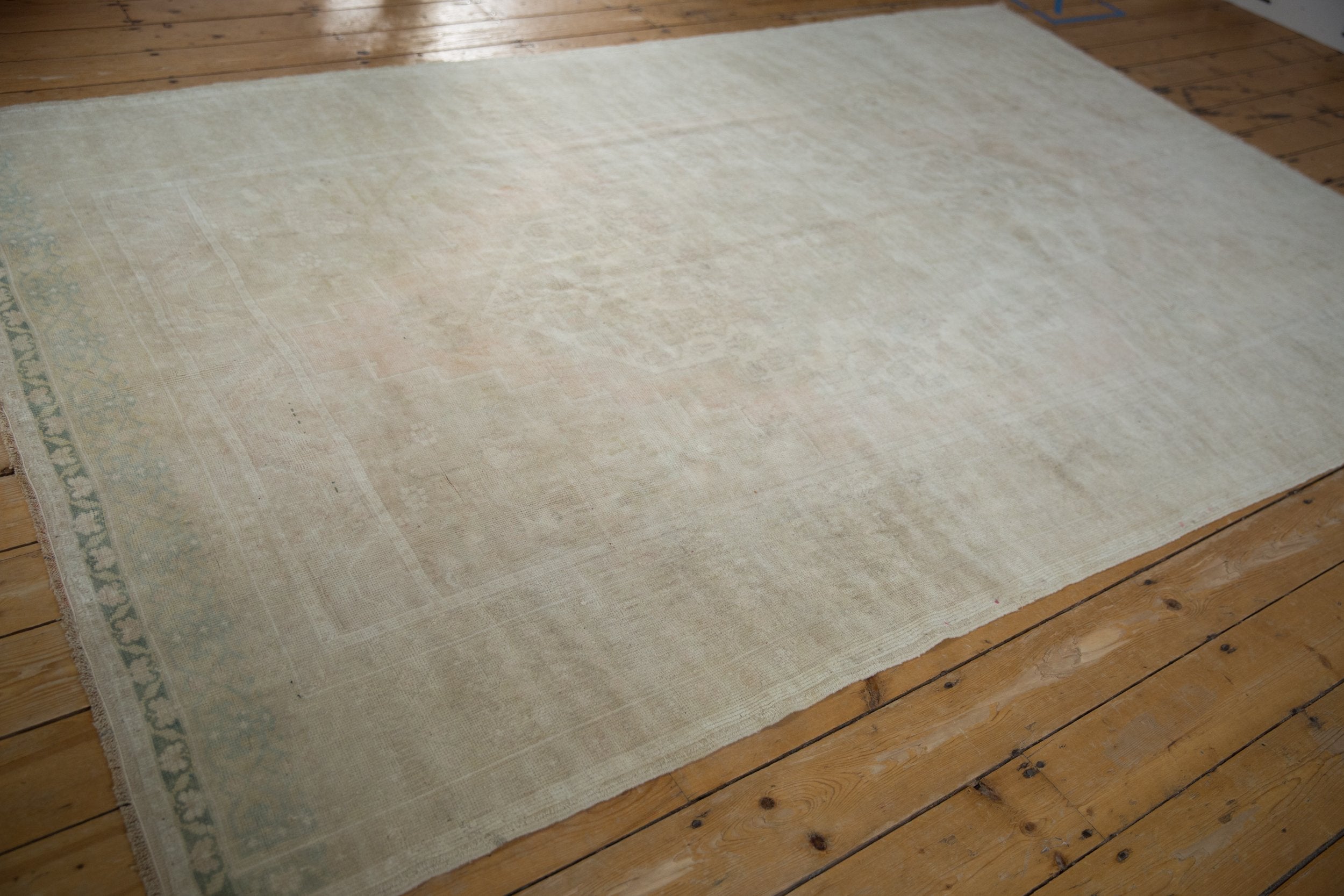 6x9.5 Vintage Distrsessed Oushak Carpet by Old New House® - product image 7 for Resin Society