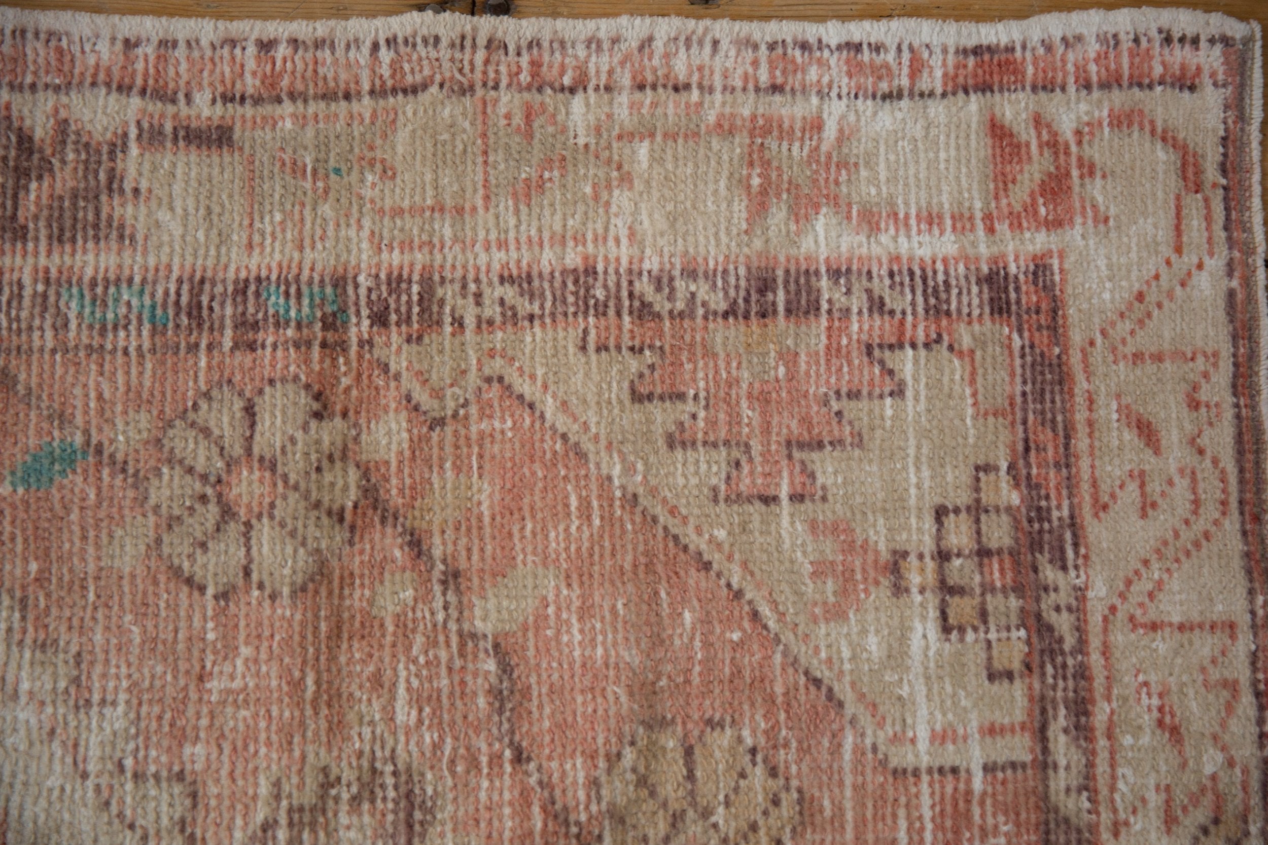 2.5x5 Vintage Distressed Oushak Rug Runner by Old New House® - product image 3 for Resin Society