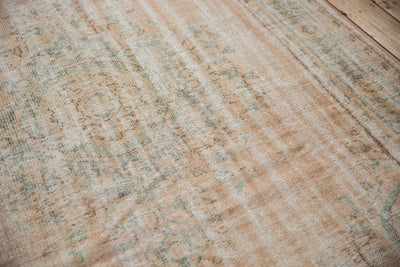 6x9.5 Vintage Distressed Oushak Carpet