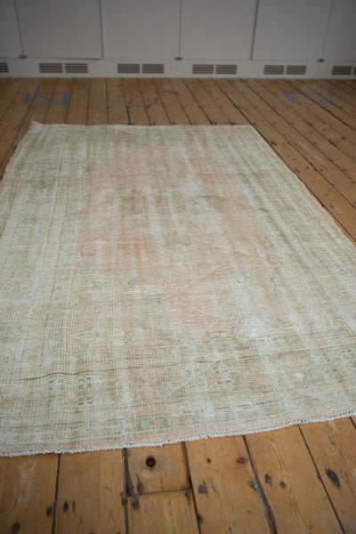5x7.5 Vintage Distressed Oushak Rug