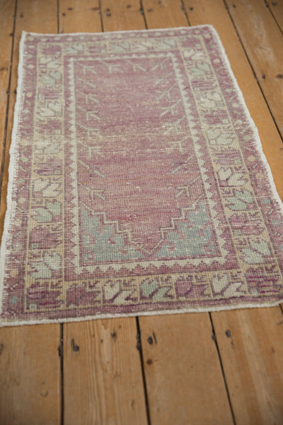 2x3.5 Vintage Distressed Oushak Rug by Old New House® - product image 3 for Resin Society