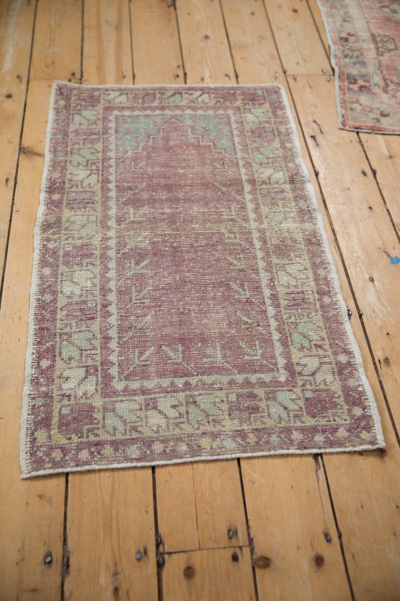 2x3.5 Vintage Distressed Oushak Rug by Old New House® - product image 4 for Resin Society