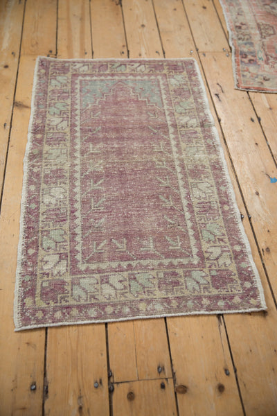 2x3.5 Vintage Distressed Oushak Rug by Old New House® - product image 4 for Resin Society