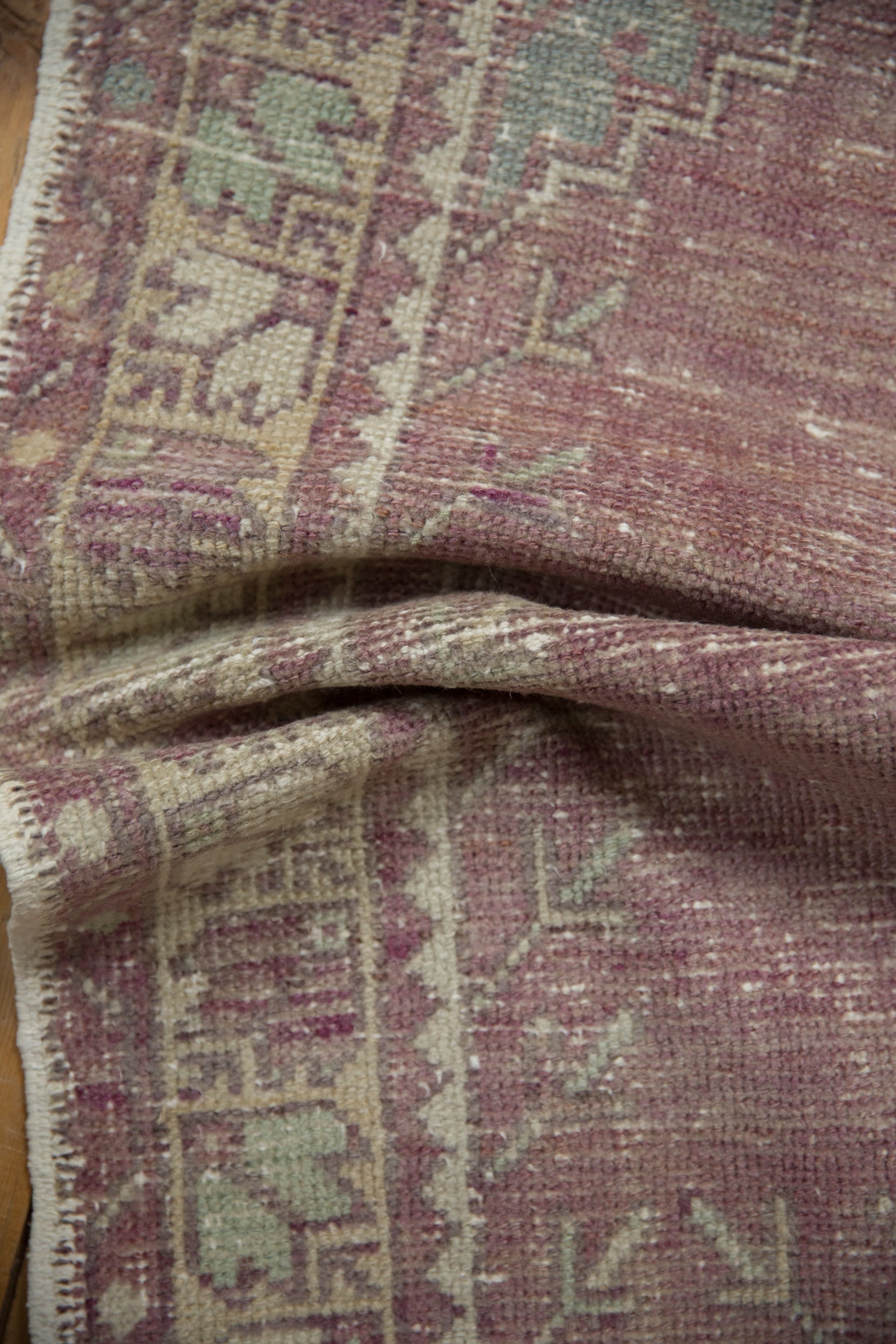 2x3.5 Vintage Distressed Oushak Rug by Old New House® - product image 6 for Resin Society