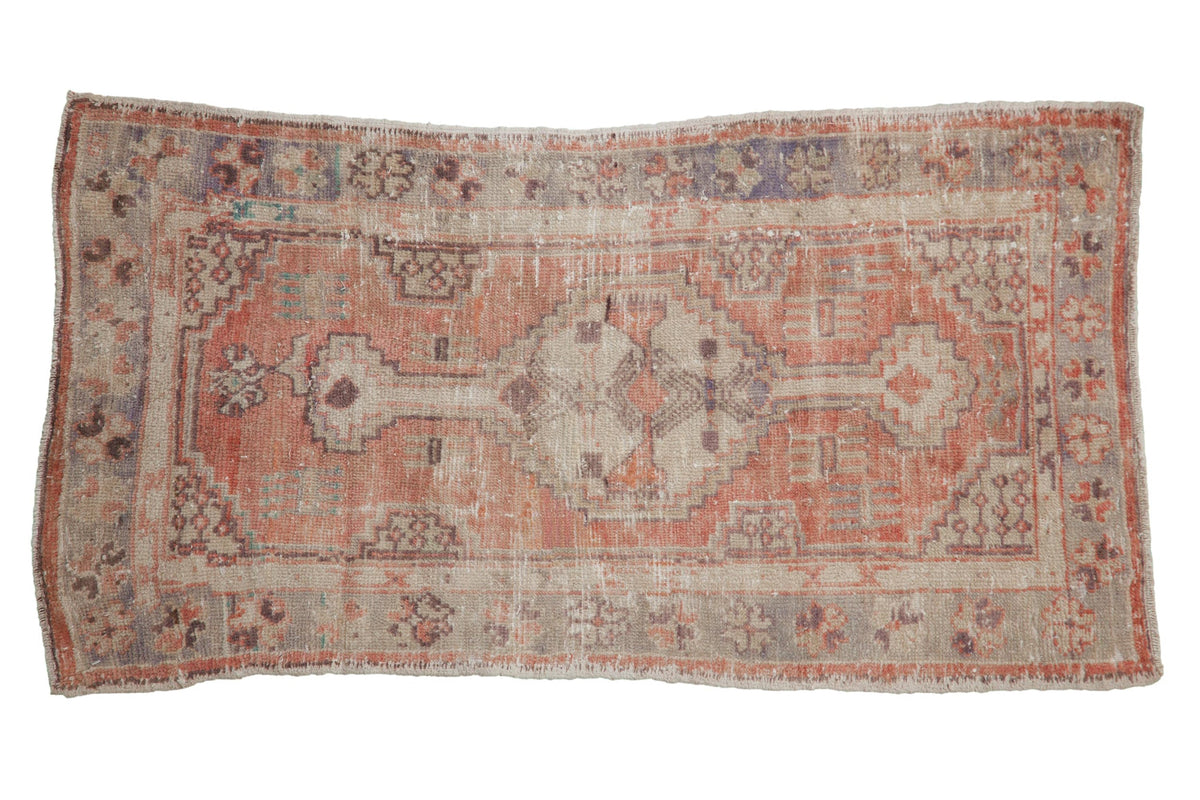 2x4 Vintage Distressed Oushak Rug Runner by Old New House® - main product image for Resin Society