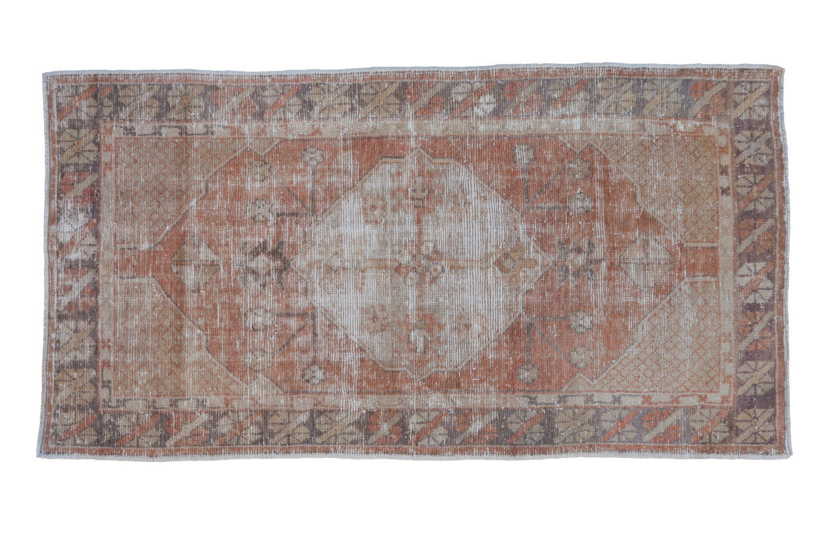 2.5x5 Vintage Distressed Oushak Rug Runner by Old New House® - main product image for Resin Society