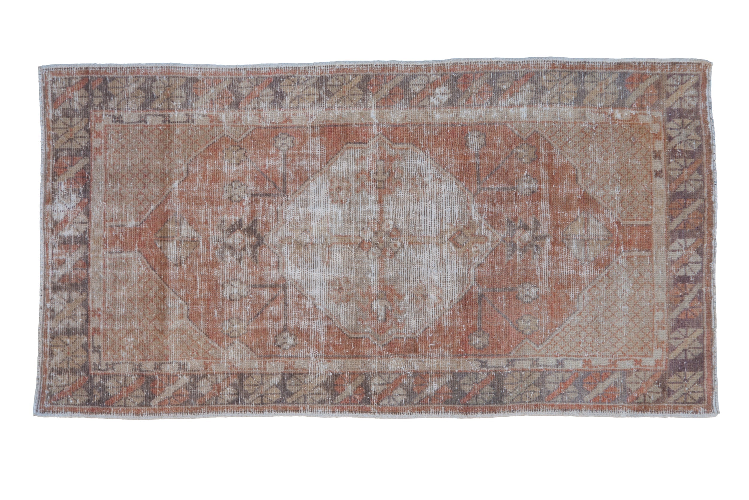 2.5x5 Vintage Distressed Oushak Rug Runner by Old New House® - main product image for Resin Society