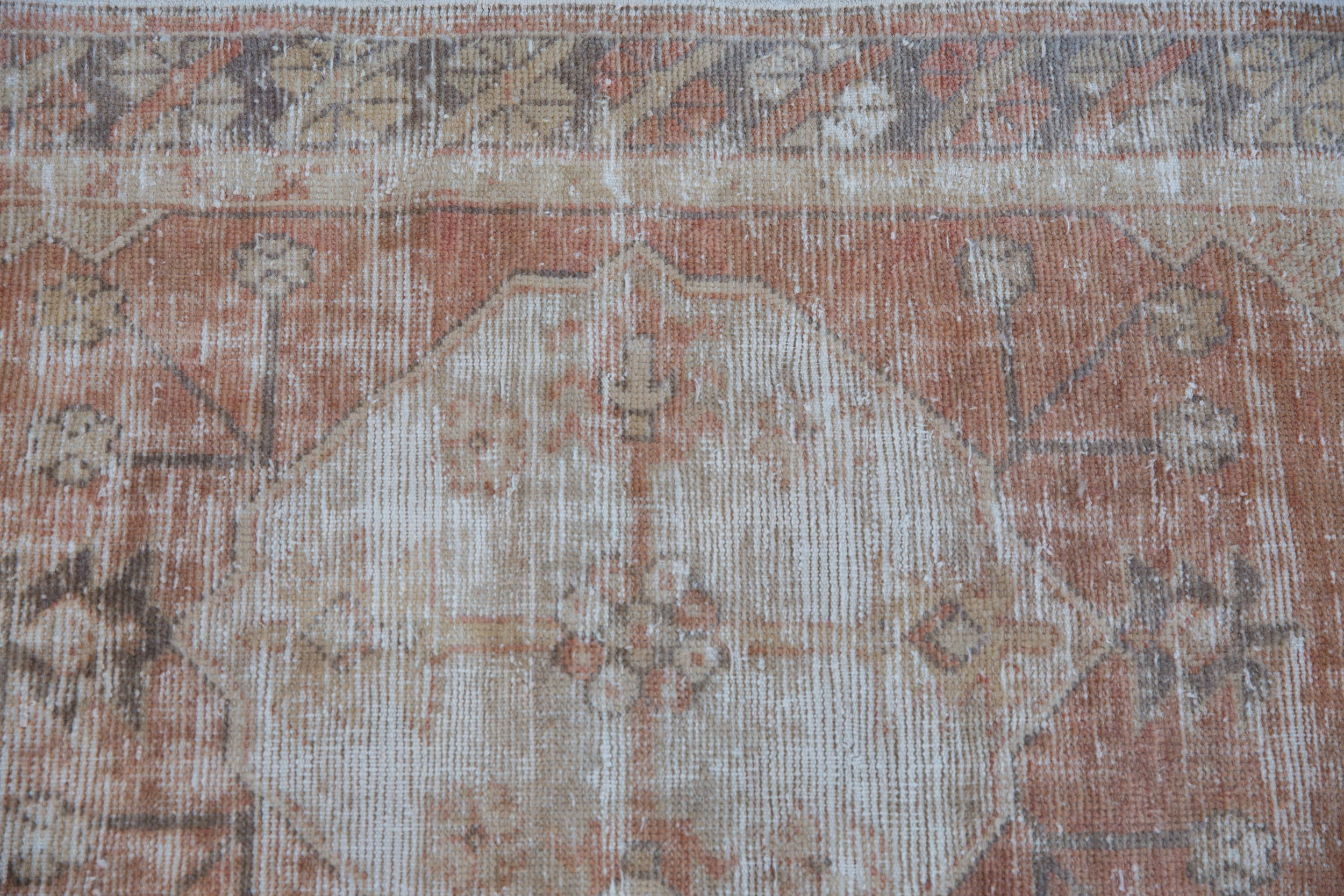 2.5x5 Vintage Distressed Oushak Rug Runner by Old New House® - product image 4 for Resin Society