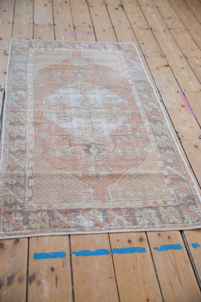 2.5x5 Vintage Distressed Oushak Rug Runner by Old New House® - product image 5 for Resin Society