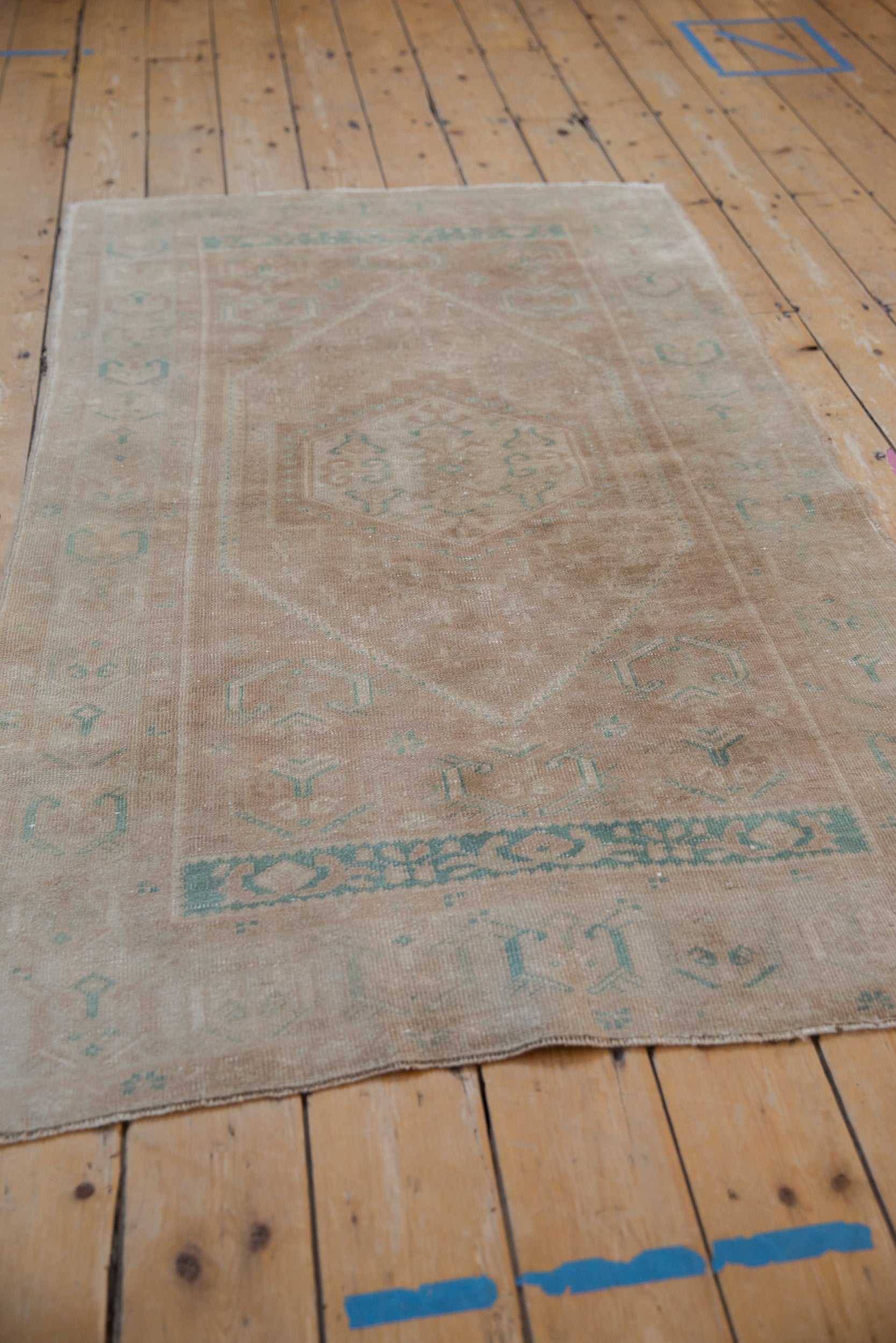 3.5x6 Vintage Distressed Oushak Rug
