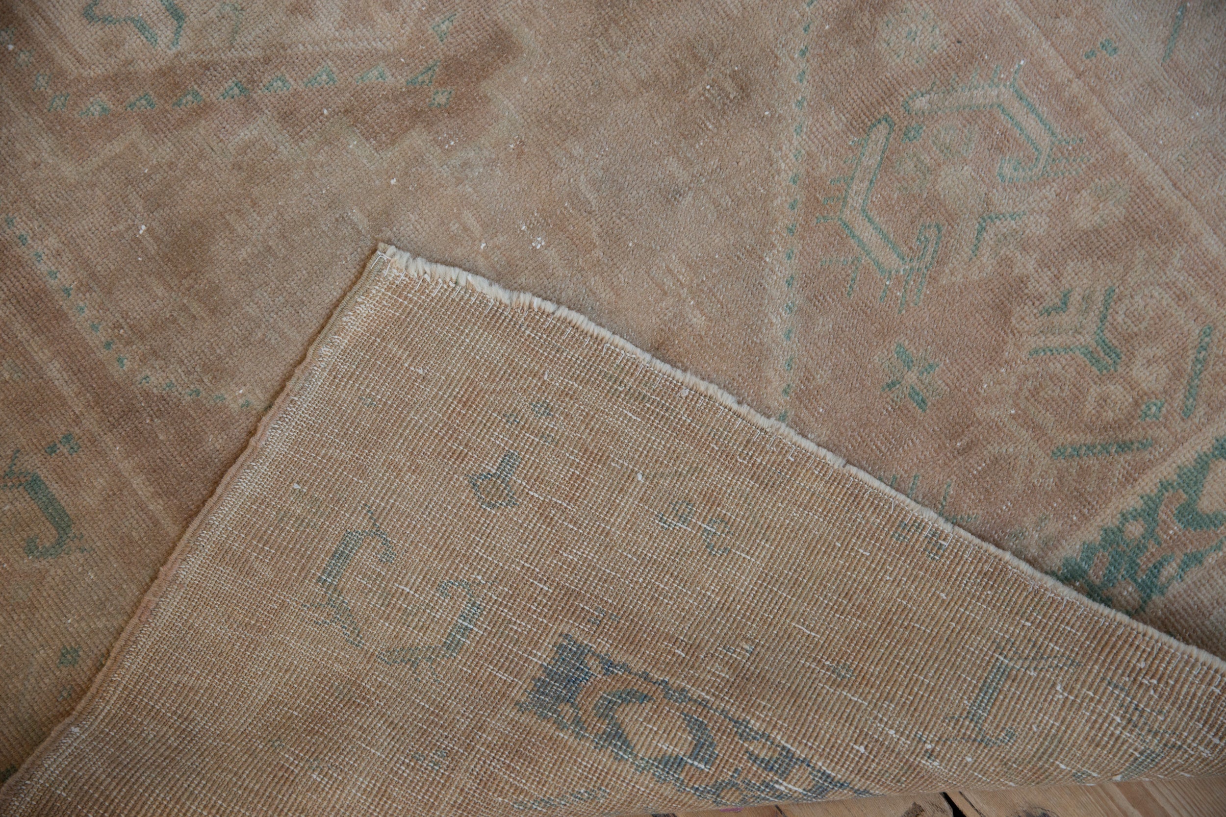 3.5x6 Vintage Distressed Oushak Rug