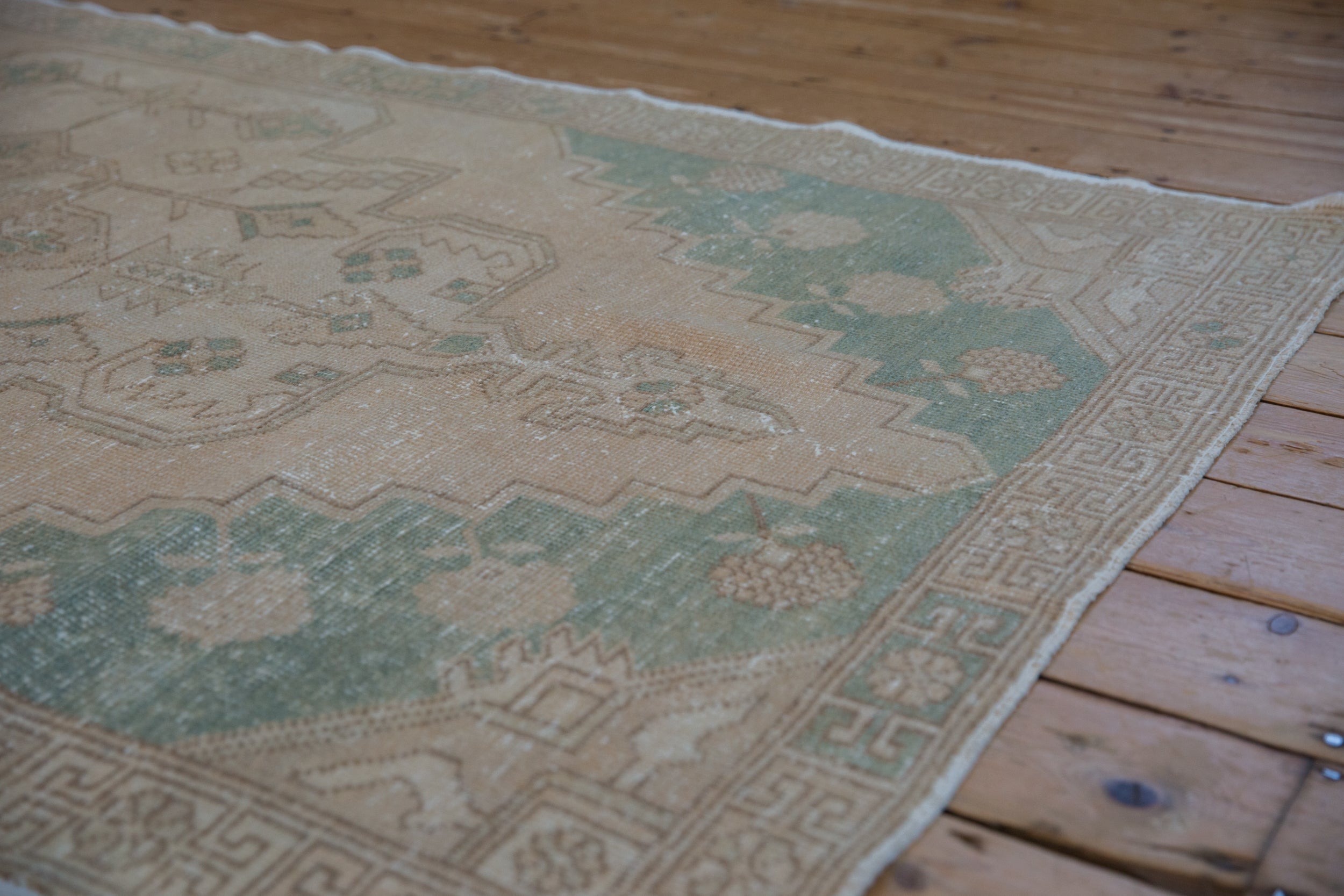 4x8 Vintage Distressed Oushak Rug Runner by Old New House® - product image 5 for Resin Society