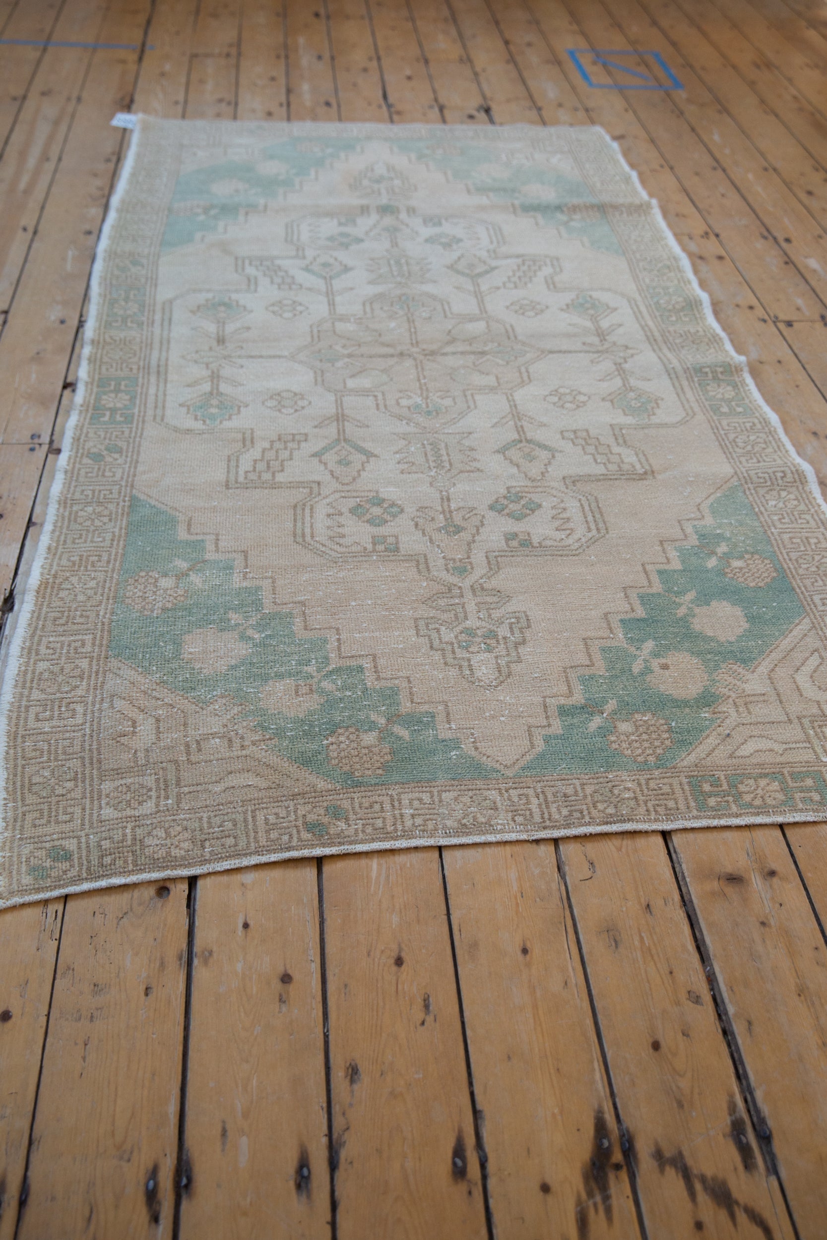 4x8 Vintage Distressed Oushak Rug Runner by Old New House® - product image 6 for Resin Society
