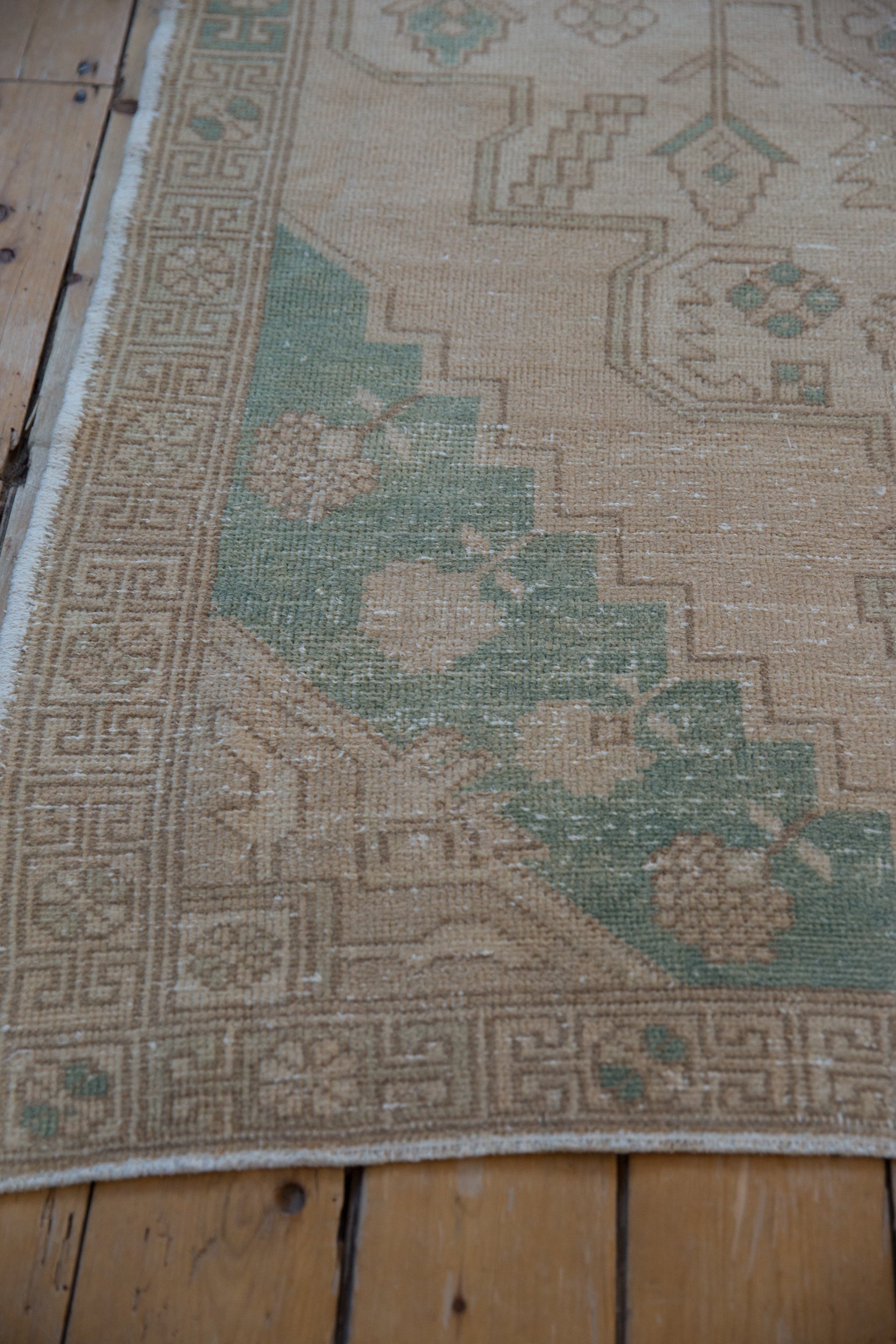 4x8 Vintage Distressed Oushak Rug Runner by Old New House® - product image 7 for Resin Society