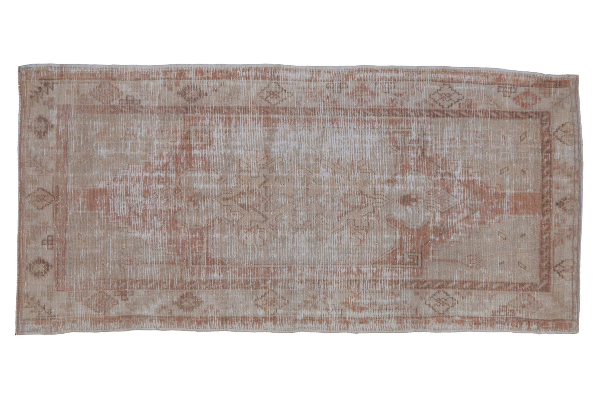 2.5x5.5 Vintage Distressed Oushak Rug Runner by Old New House® - main product image for Resin Society