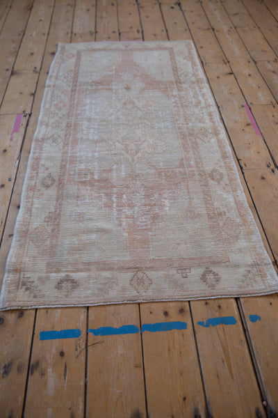 2.5x5.5 Vintage Distressed Oushak Rug Runner by Old New House® - product image 5 for Resin Society