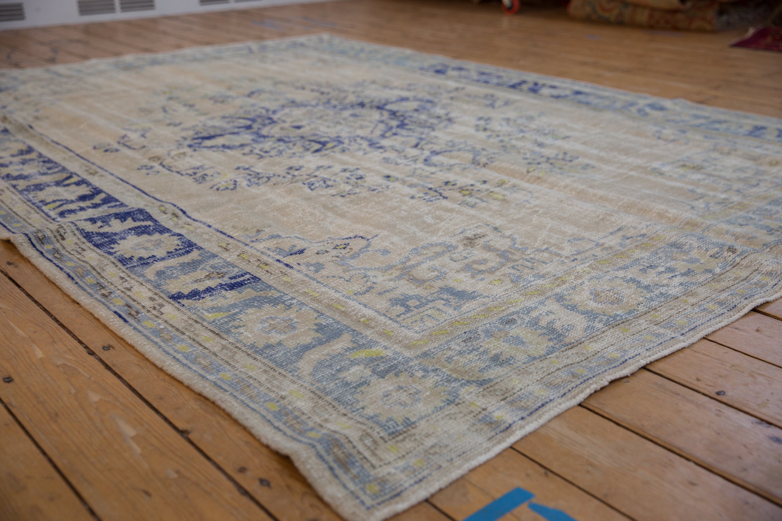 6.5x9.5 Vintage Distressed Oushak Carpet by Old New House® - product image 4 for Resin Society