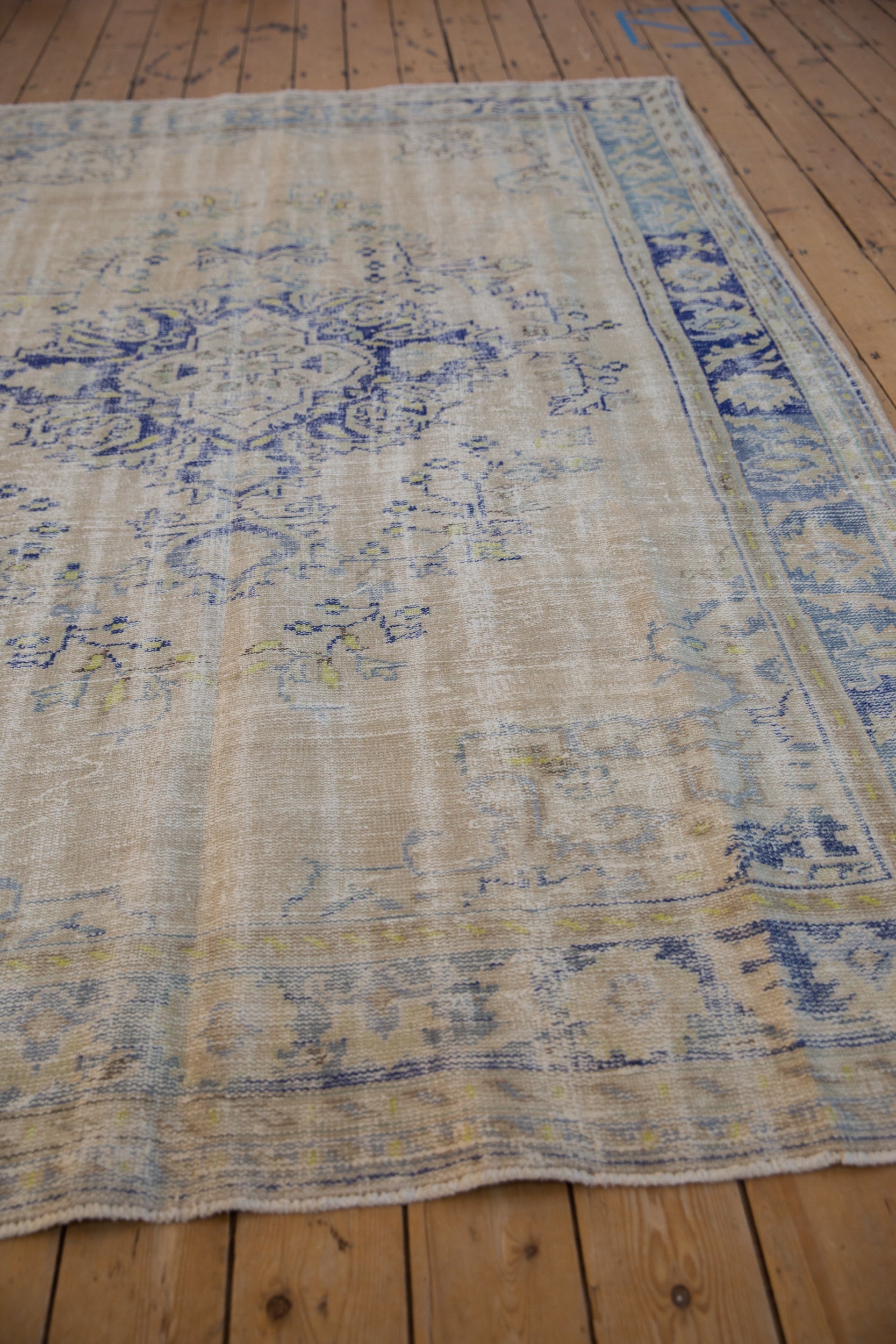 6.5x9.5 Vintage Distressed Oushak Carpet by Old New House® - product image 5 for Resin Society