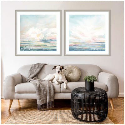 Heavenly Stillness 2 Piece Framed Wall Art Print Set by Julie Maida