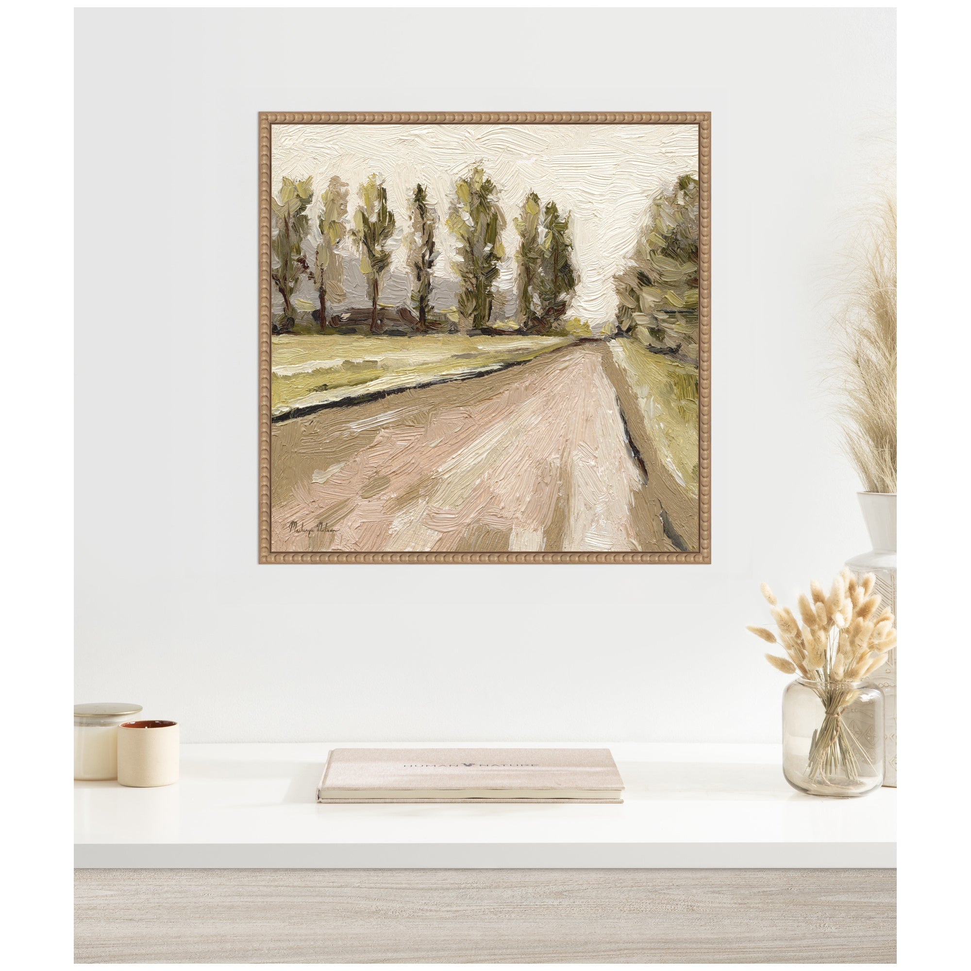 Petit View No 9 by Mackenzie Nelson Framed Canvas Wall Art Print