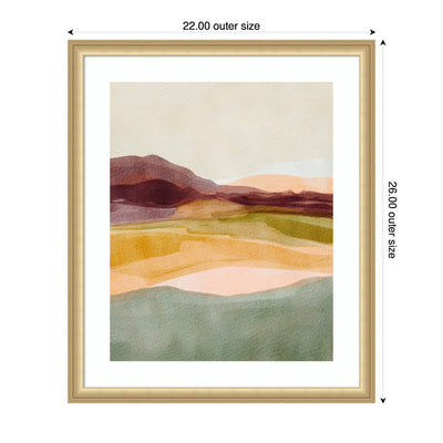 Framed Art Sunset Beauty by Nikita Jariwala