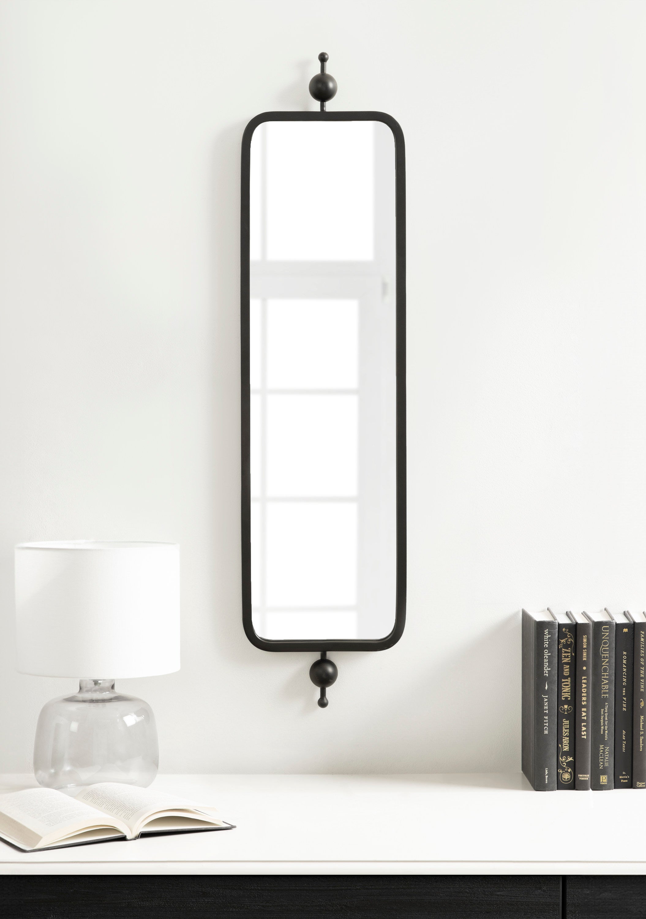 Kasota Metal Framed Mirror