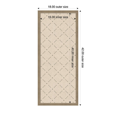 Pinboard Green Lattice Print