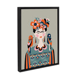Sylvie MCM Frida Kahlo Framed Canvas by kateandlaurel - product image 15 for Resin Society