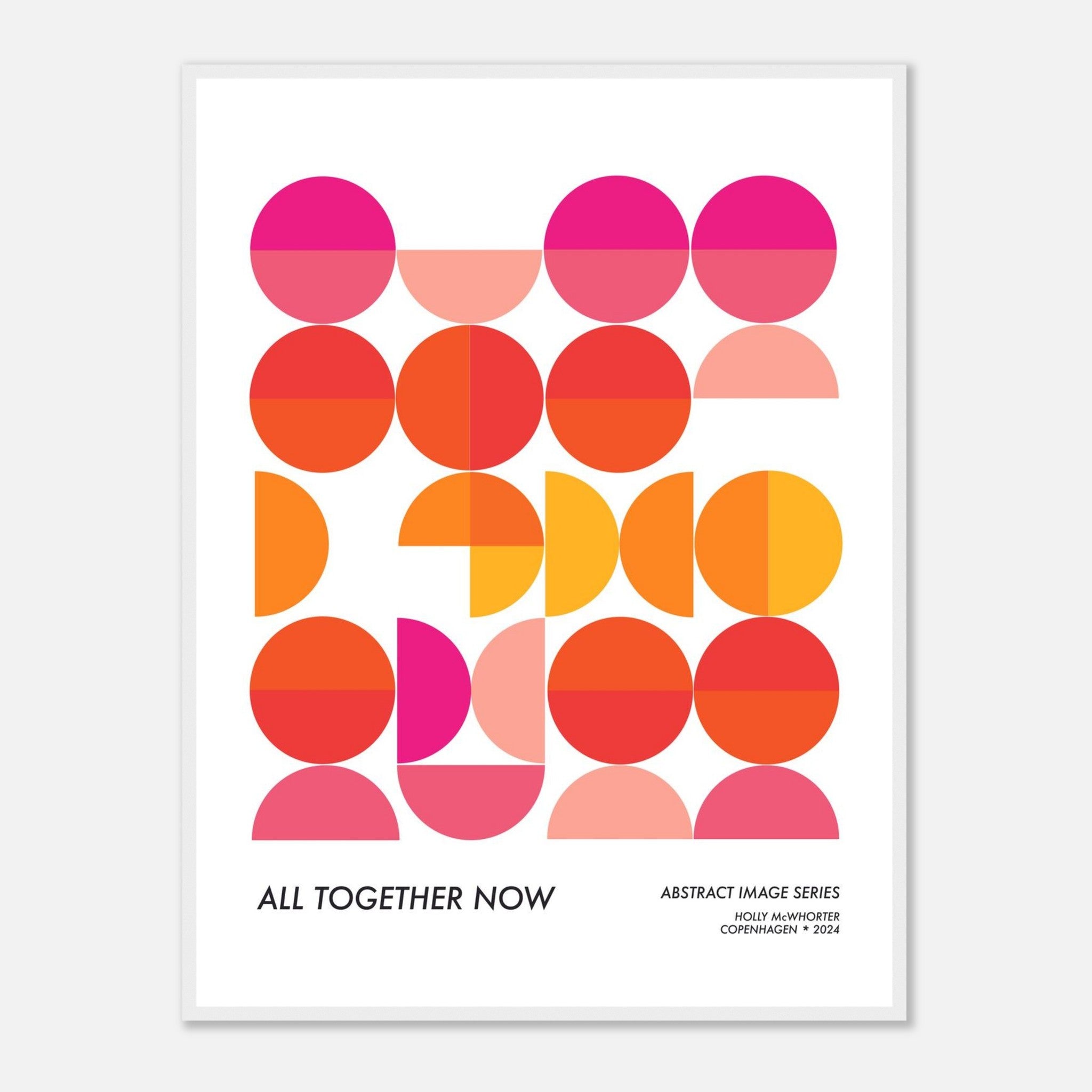 ALL TOGETHER NOW Framed Art Print by Holly McWhorter by Holly McWhorter Art: Paintings and Art Prints - product image 3 for Resin Society