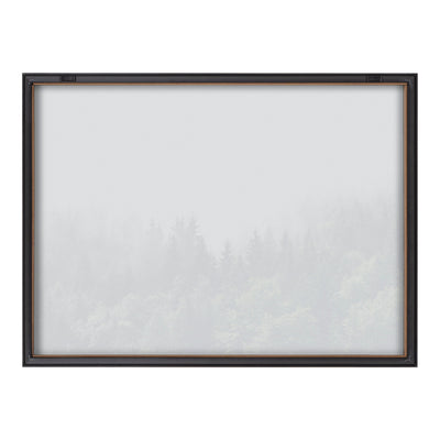 Blake Lush Green Forest on a Foggy Day Framed Printed Glass by The by kateandlaurel - product image 14 for Resin Society