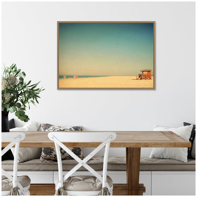 Lido Revisited by Alicia Bock Framed Canvas Wall Art Print