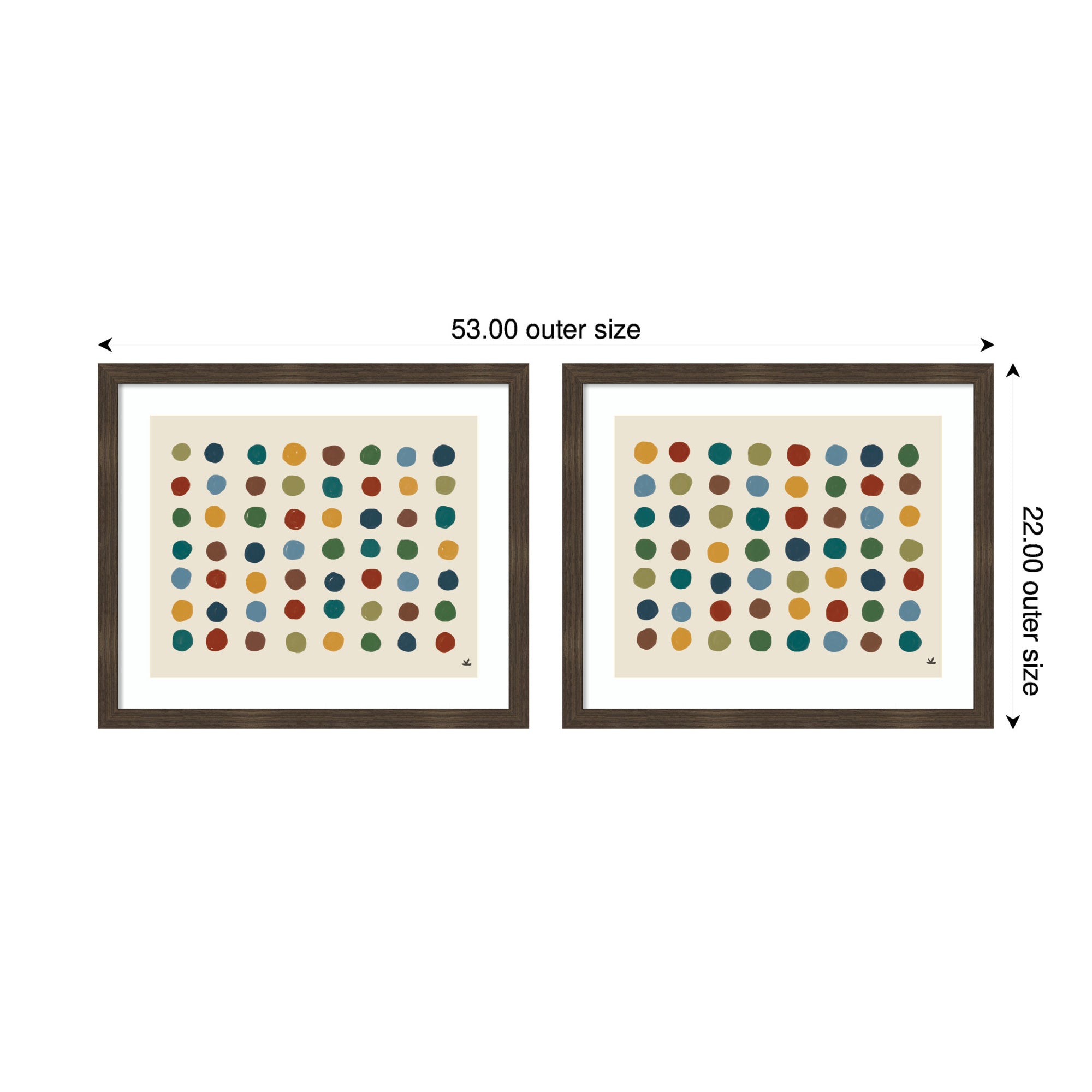 Meditation No.
3 2 Piece Framed Wall Art Print Set by Kelly Knaga