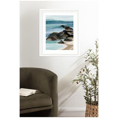 Framed Art Ocean Breeze ll by Nikita Jariwala