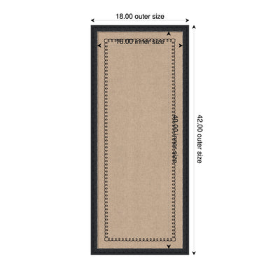 Pinboard Black Scallop Print