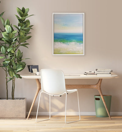 Sylvie Blank Framed Canvas 18x24