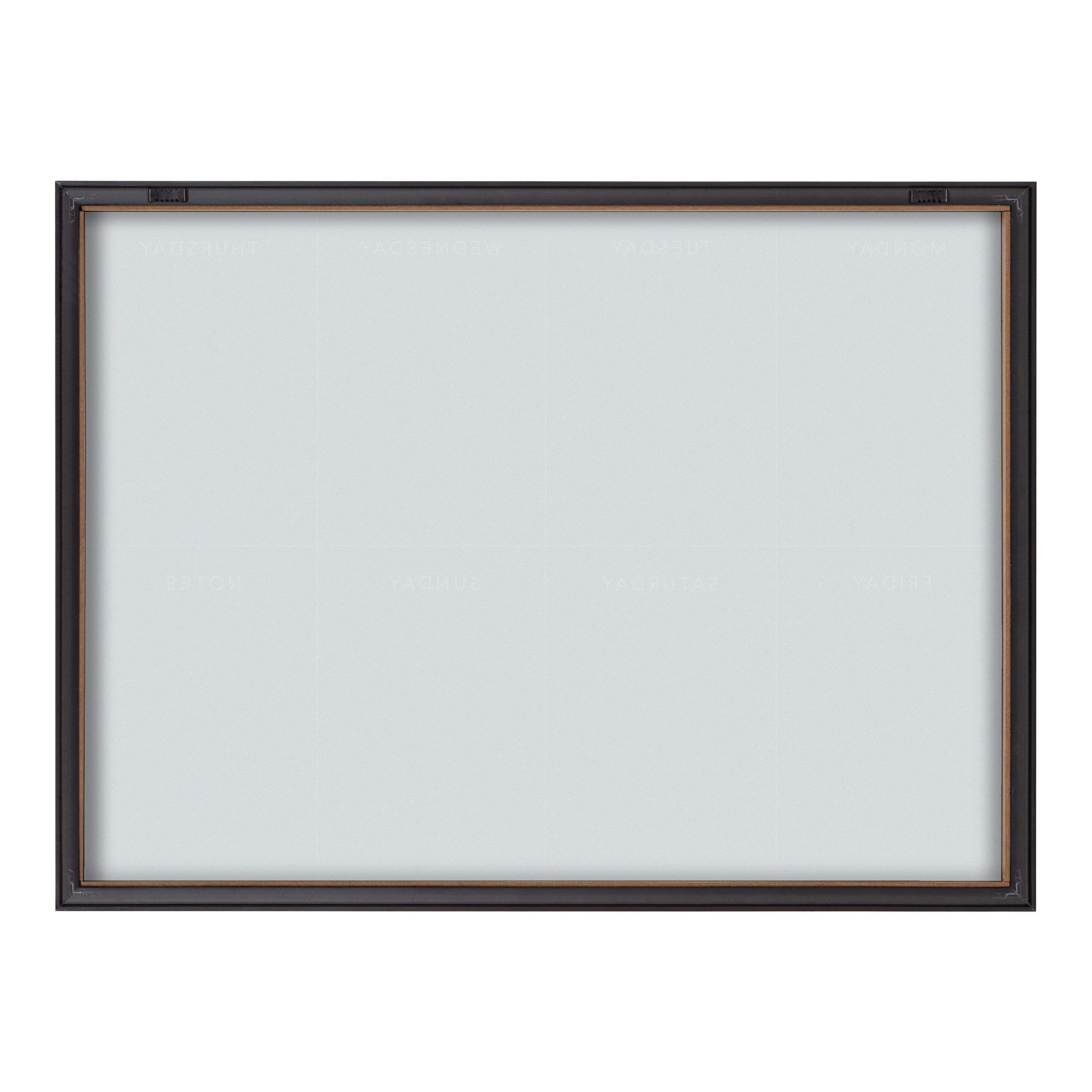 Blake This Week Teal Framed Printed Glass by The Creative Bunch Studio by kateandlaurel - product image 4 for Resin Society