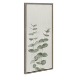 Sylvie Eucalyptus Botanical II Framed Canvas by The Creative Bunch by kateandlaurel - product image 14 for Resin Society