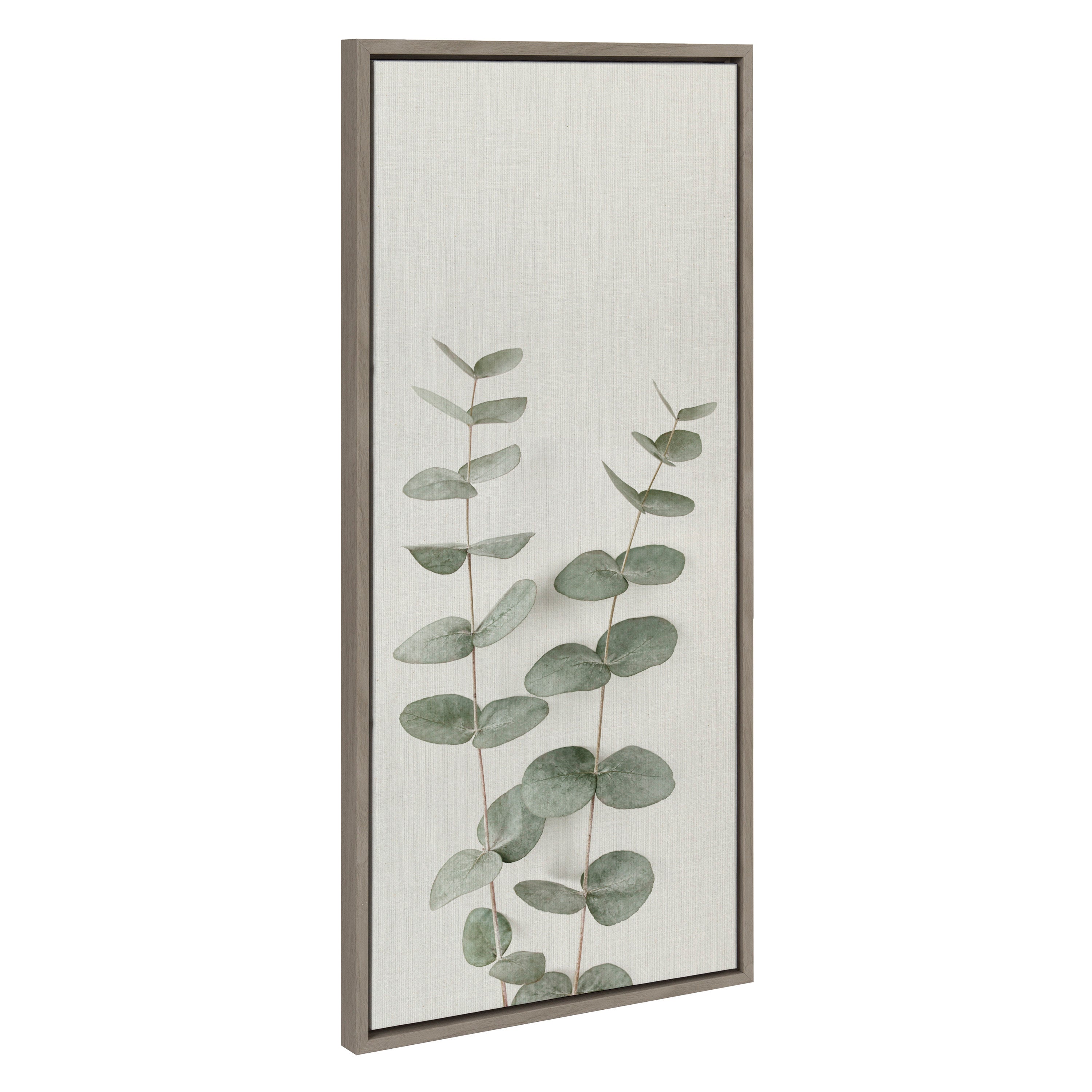 Sylvie Eucalyptus Botanical II Framed Canvas by The Creative Bunch by kateandlaurel - product image 14 for Resin Society