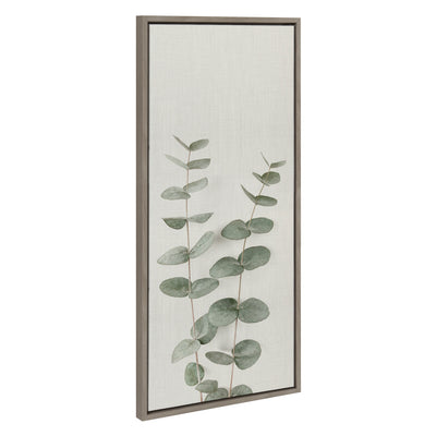 Sylvie Eucalyptus Botanical II Framed Canvas by The Creative Bunch by kateandlaurel - product image 14 for Resin Society