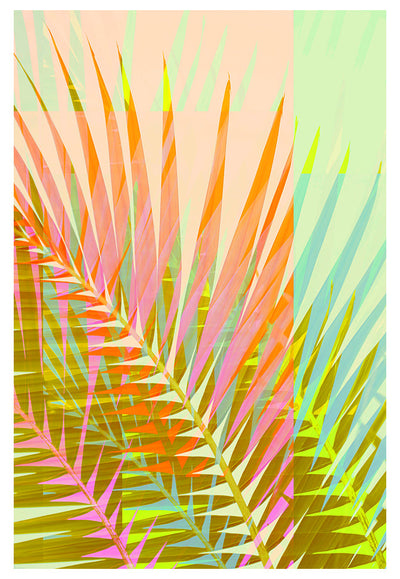 Modern Art Print - Sun Burn #4 by Alicia Bock Print Shop - main product image for Resin Society