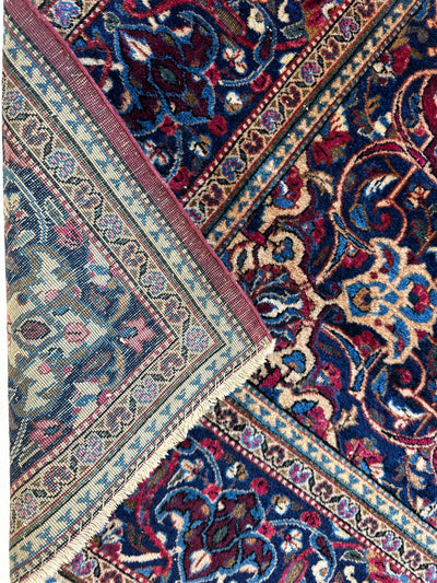 Antique Persian Kashan Debir Rug – 4’3” x 6’4” – Circa 1920s – by Rugistan - product image 9 for Resin Society