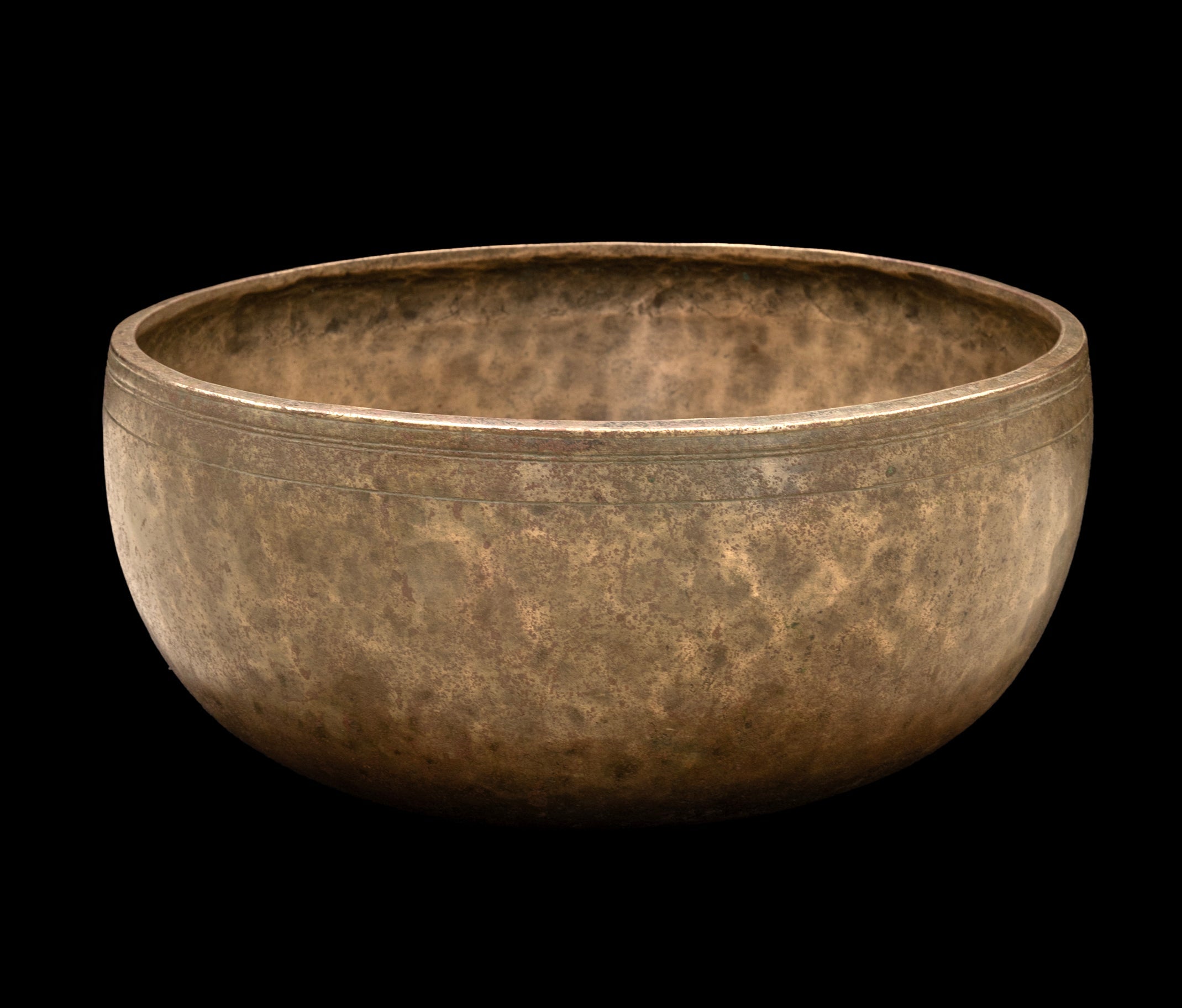 Antique Jambati Singing Bowl C 133Hz 11.25" A15859 by Bodhisattva Trading Company - product image 3 for Resin Society