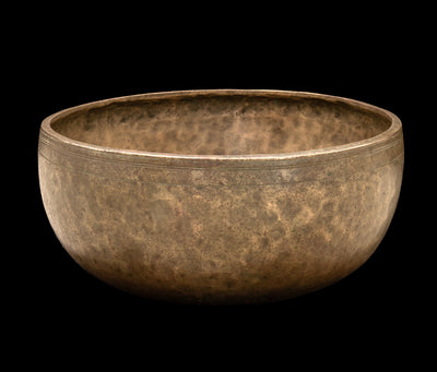 Antique Jambati Singing Bowl C 133Hz 11.25" A15859 by Bodhisattva Trading Company - product image 3 for Resin Society
